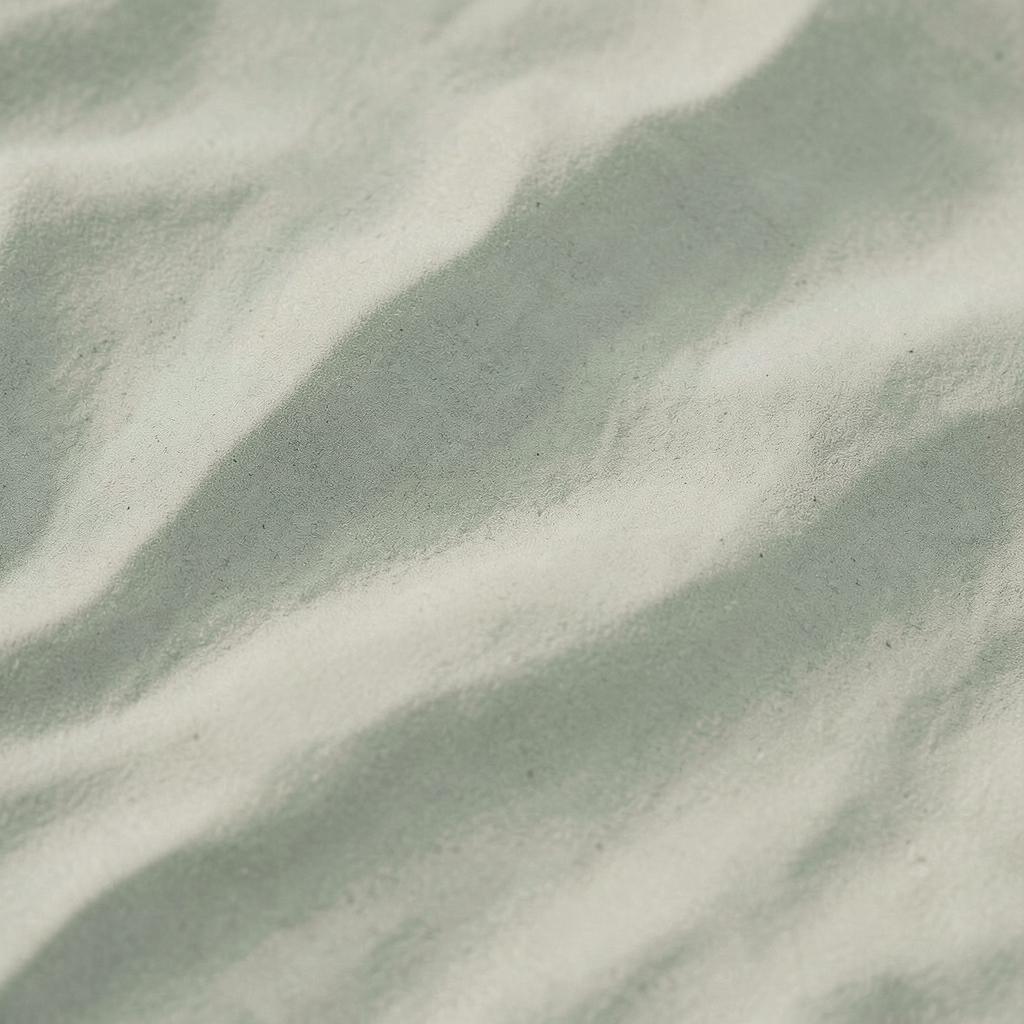 Soft flowing lines in muted green tones